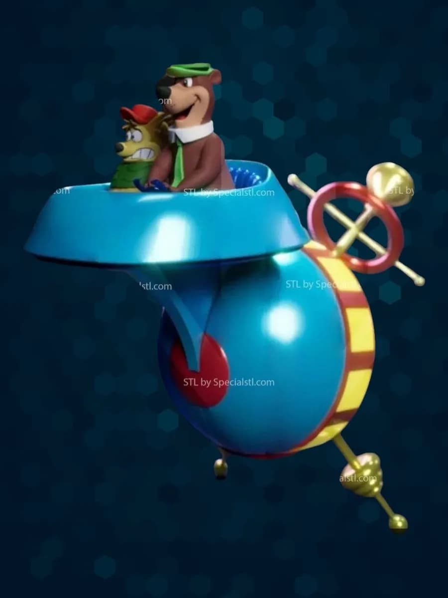 Yogi Bear and Scary Bear