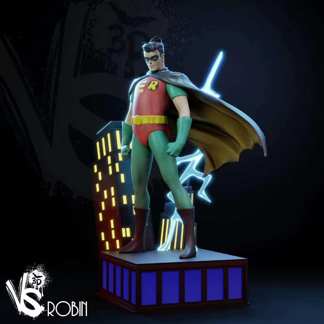 Robin Neon Guardian of Gotham