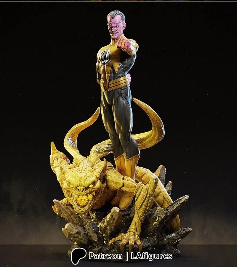 Sinestro Lord of the Yellow Fear