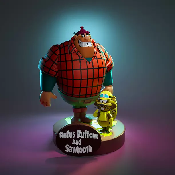 Rufus el Malvado y Dientes de Sierra